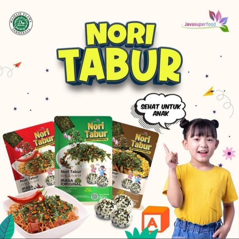 

NORI TABUR RUMPUT PANGGANG 60 GRAM JAVA SUPER FOOD