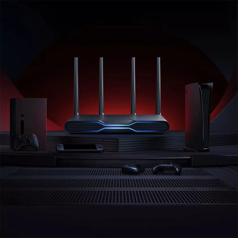 Redmi WiFi Pro Gaming Router WiFi6 5400Mbps 160MHz 4K - AX5400 - Black