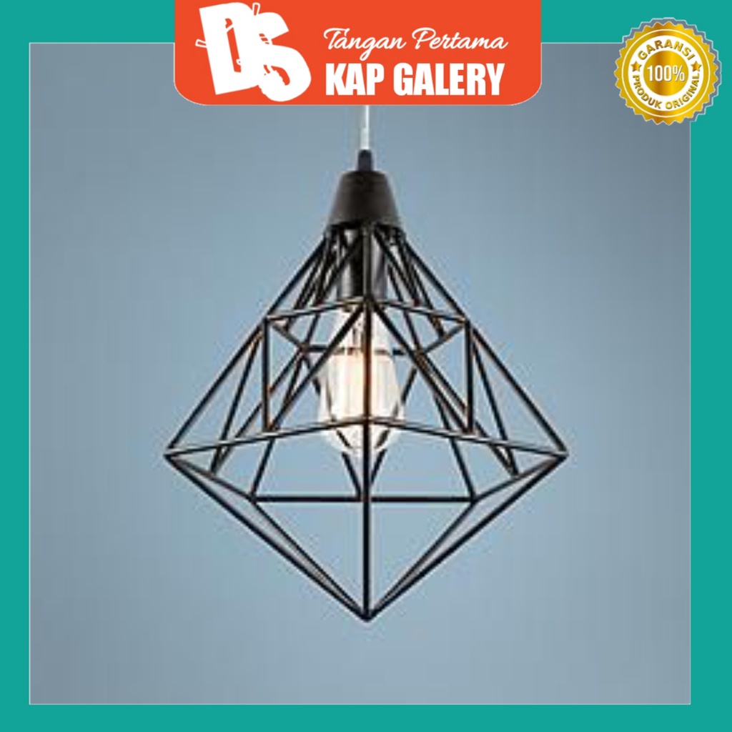 Kap Lampu Gantung Diamond Industri
