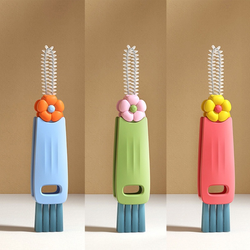 Mary Portable Tiny Cleaning Brush Sikat Pembersih Multifungsi Pembersih Botol Air
