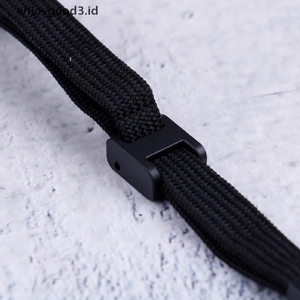 ^ Rready Stock) Tali lanyard Warna Hitam Untuk Remot Kontrol nintendo wii 5x (ID)