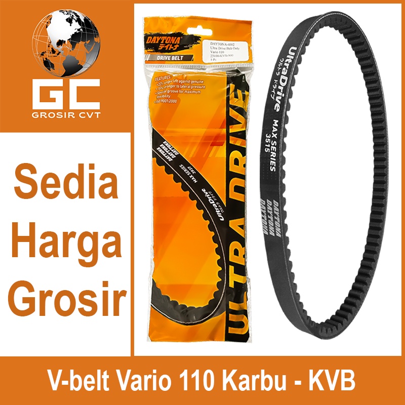 Vanbelt Fanbelt Vario Techno 110 Karbu FI ESP Daytona Ultra Drive Belt 4002 3515