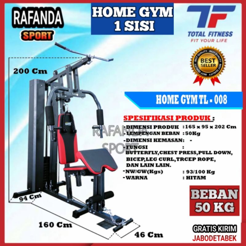 Home Gym 1 Sisi HG TL-008 Total Fitness