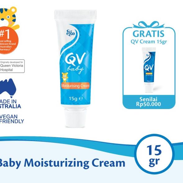 QV Baby Moisturizing Cream 15g Free QV Cream 15g