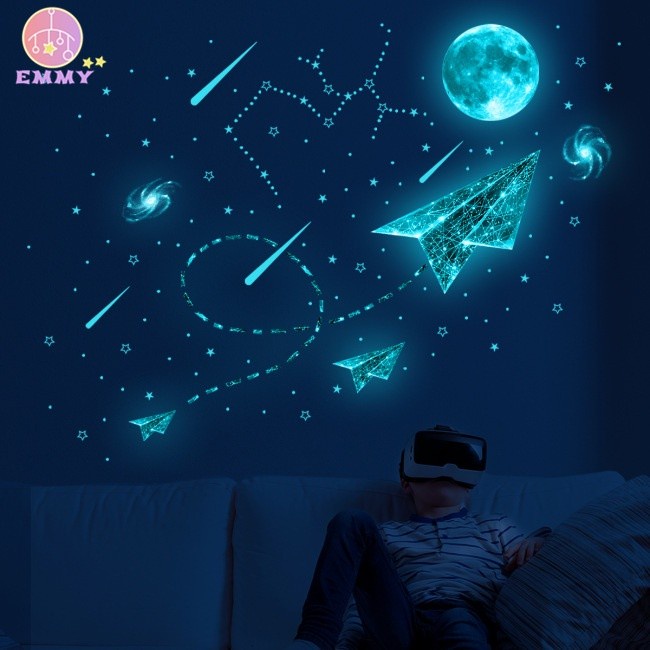 Emmy Stiker DindingRemovable Untuk Dekorasi Kamar Tidur Anak Laki-Laki