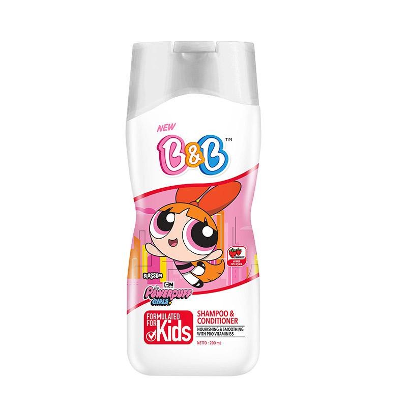 B&amp;B Kids Shampoo Powerpuff Girl Pink Blossom 100ml