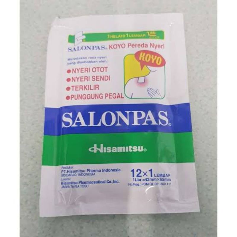 Koyo salonpas 12 X 1lembar