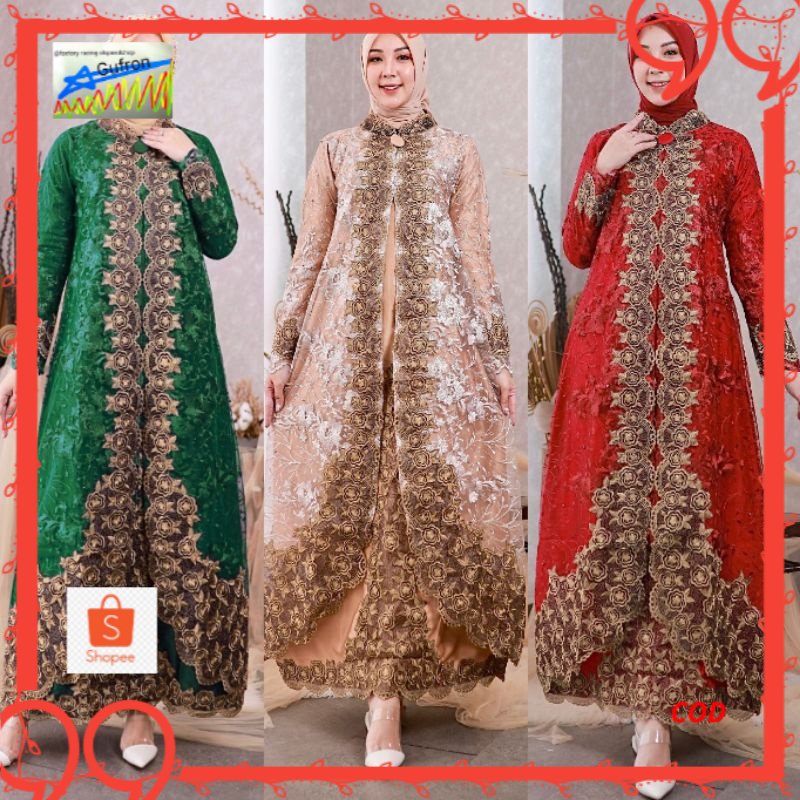 TERBARU GAMIS ASOKA // GAMIS MUSLIM //GAMIS PESTA PELANGI JAYA ORIGINAL