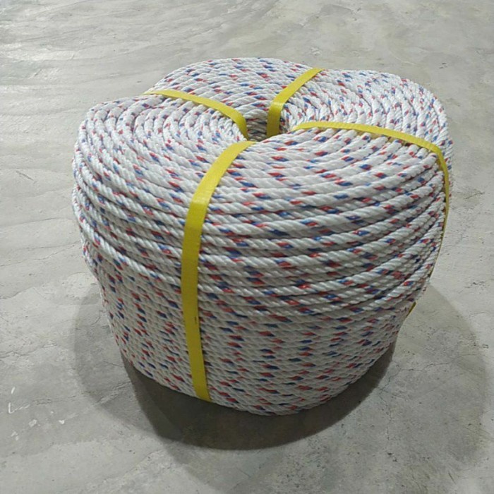 tali nilon putih 6mm per roll