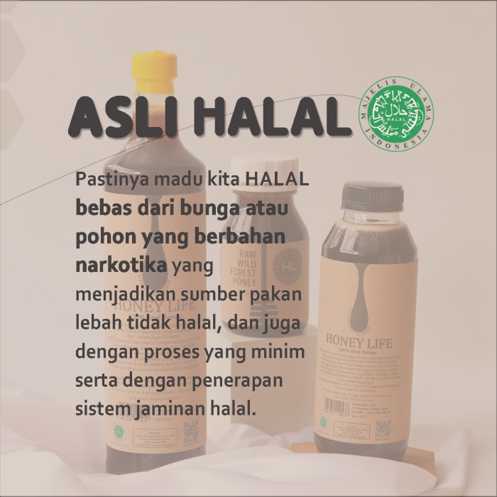 

Honey Life Madu Hutan 650 Ml