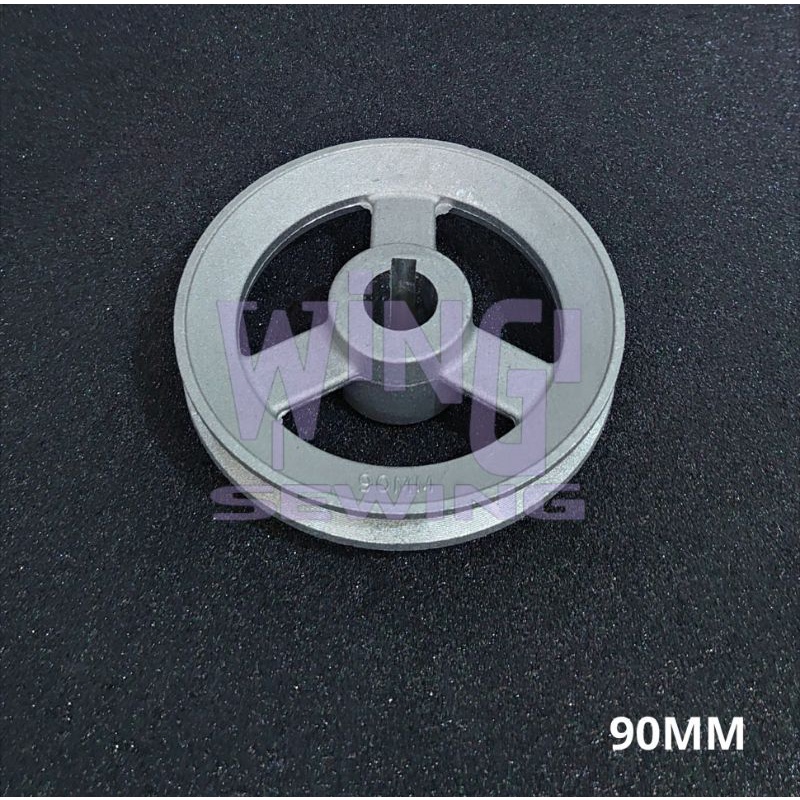 Poli 90mm Pulley Poly Dinamo Mesin Jahit Obras dan Industri Jarum 1