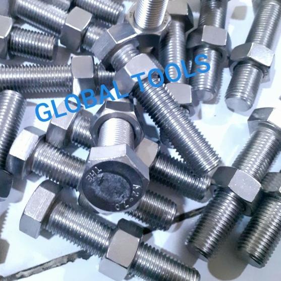 Baut mur Stainless 304 m22 x 100 baut 22 baut besar baut anti karat