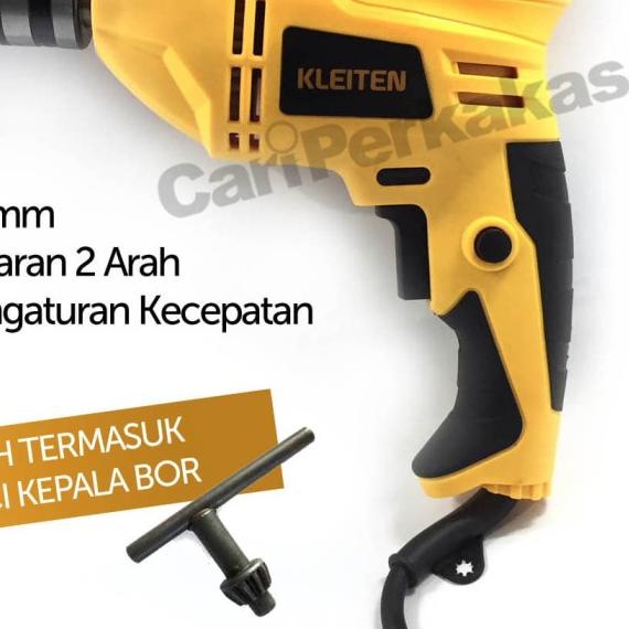 Mesin Bor Listrik 10 Mm KLEITEN - Electric Drill 10mm Reversible