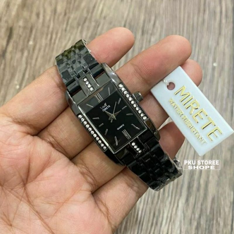 Terbaru New Cod!!!! Jam Tangan Wanita Mewah Mirete Original Tahan Air Analog Quartz // Jam Tangan Wanita Terlaris Kekinian Dan Teurah Bayar di Rumah