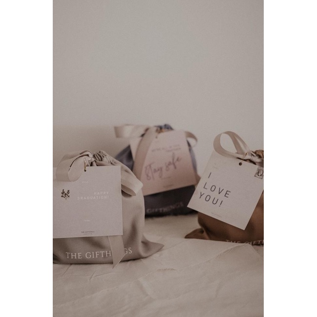 PHOEBE'S TEA HABIT - Thegifthings gift / hampers / wedding souvenir - Dusty Blue