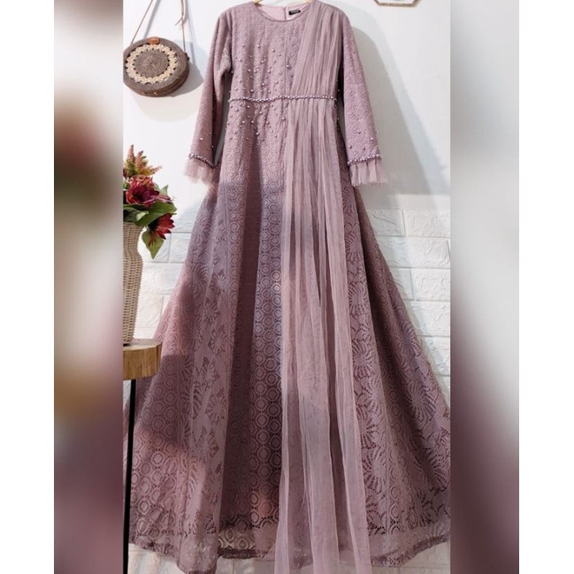 GAMIS SELENDANG PESTA BY OZIAS