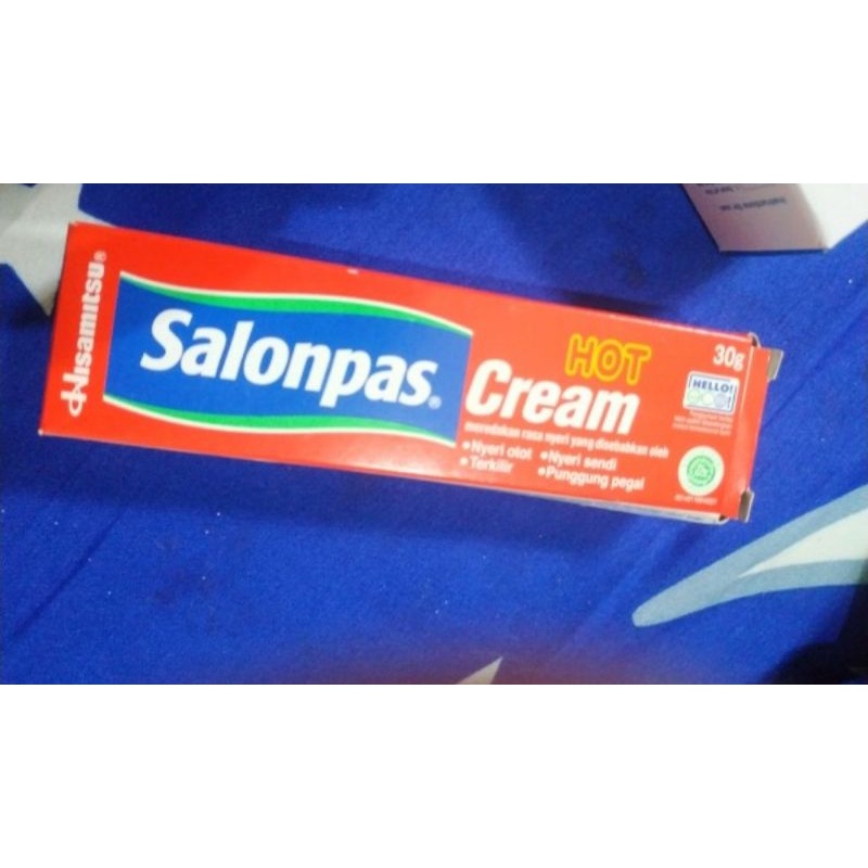 SALONPAS CREAM EXTRA HOT 30gr Pereda Nyeri Otot Extra HoT 30gr Salonpas