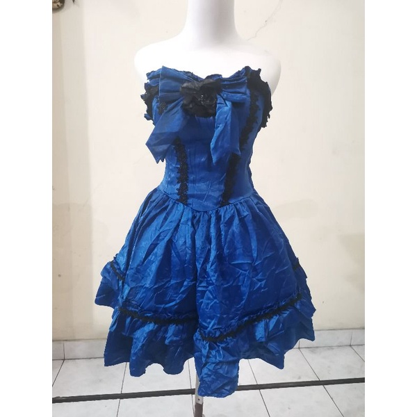 BODYLINE satin biru