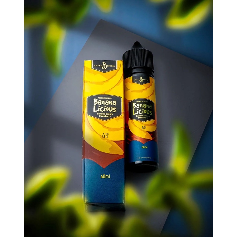 LIQUID BANANALICIOUS 60ML FREEBASE