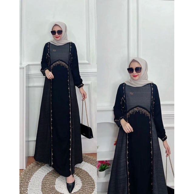 Gamis WM-11 ORI WADAH MUSLIM/Gamis Aswan/Gamis Jetblack/Gamis Murah