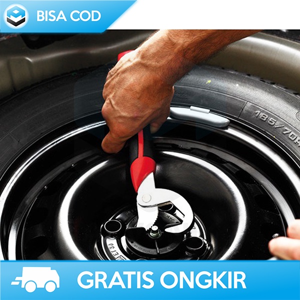 KUNCI PAS SNAP N GRIP KUNCI INGGRIS UNIVERSAL MULTIFUNGSI HIGH QUALITY