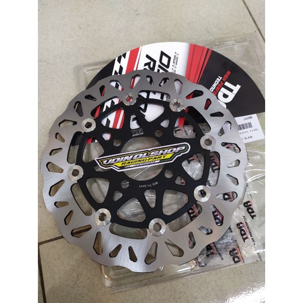 DISK BRAKE - PIRINGAN CAKRAM DEPAN TDR 260mm HITAM HONDA BEAT - SCOOPY - VARIO 110 - VARIO 125 - VAR