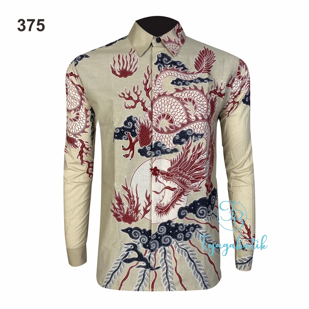 Kemeja Batik Slimfit Lapis Furing Premium 375 Tyaga Batik