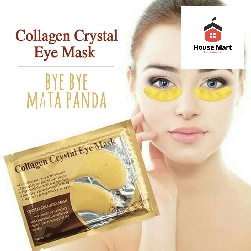 Crystal Collagen Masker Mata Gold Eye Mask