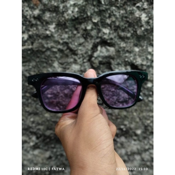 Kacamata Vincent - Black Purple