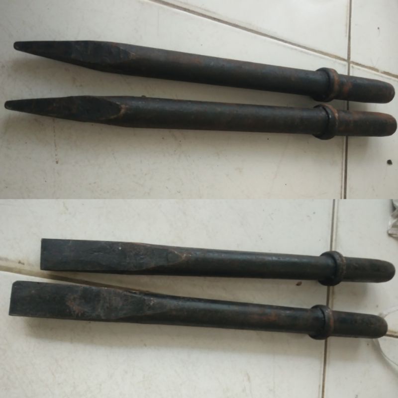 Pneumatic Chisel/ Jack Hammer Chisel/ Pick Rod Chisel Mata Bor C6 300mm