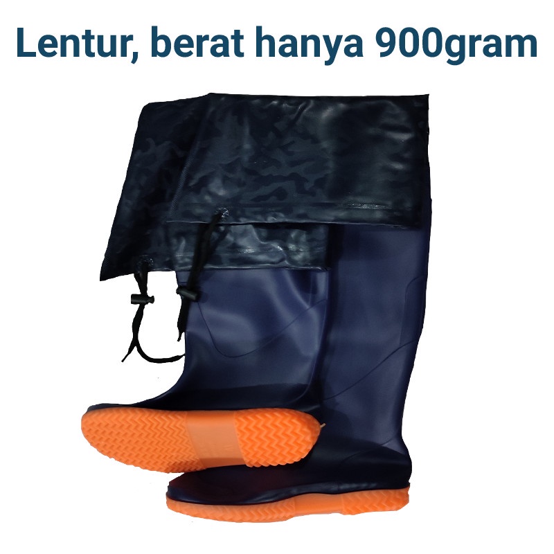 SEPATU SAWAH KARET PANJANG KOREA SEPATU BOOTS KARET ANTI KEONG SAWAH PETANI SEPATU BOT HUJAN