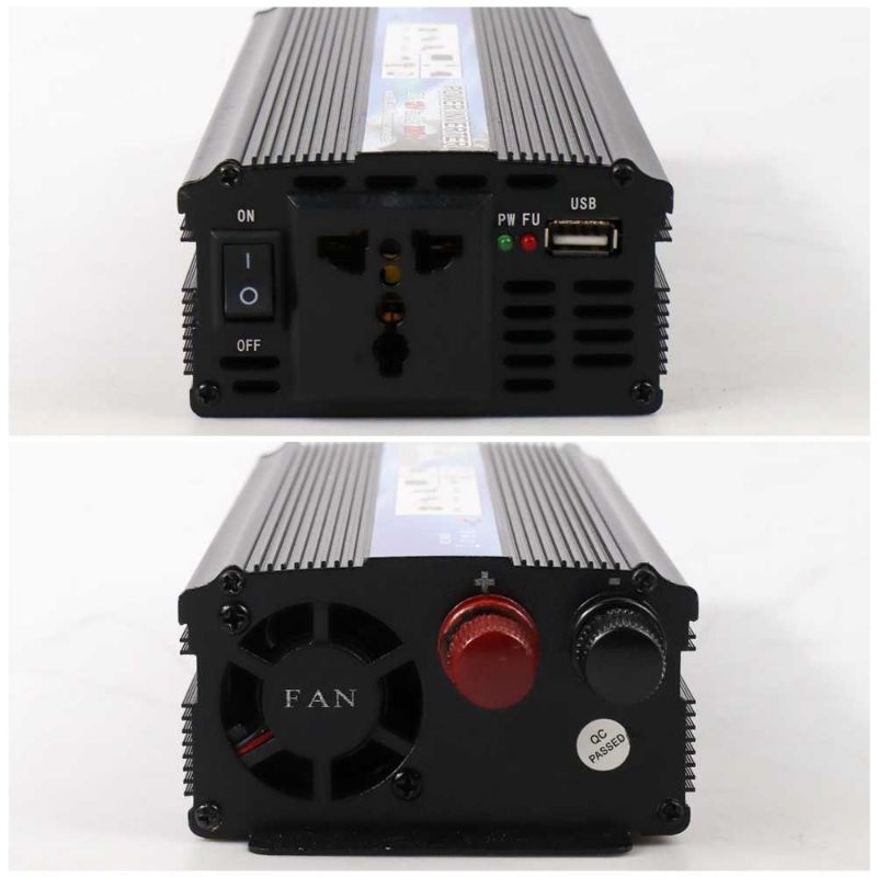 Taffware Rectangle Car Power Inverter DC 12V to AC 220V 2000W - PI2000