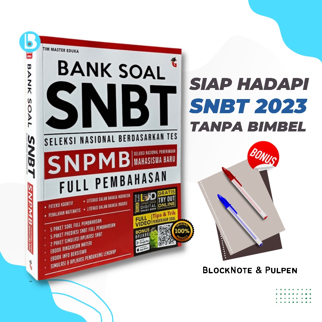 Buku SNBT - Buku SBMPTN - Buku TPS - Bank Soal SNBT 2023