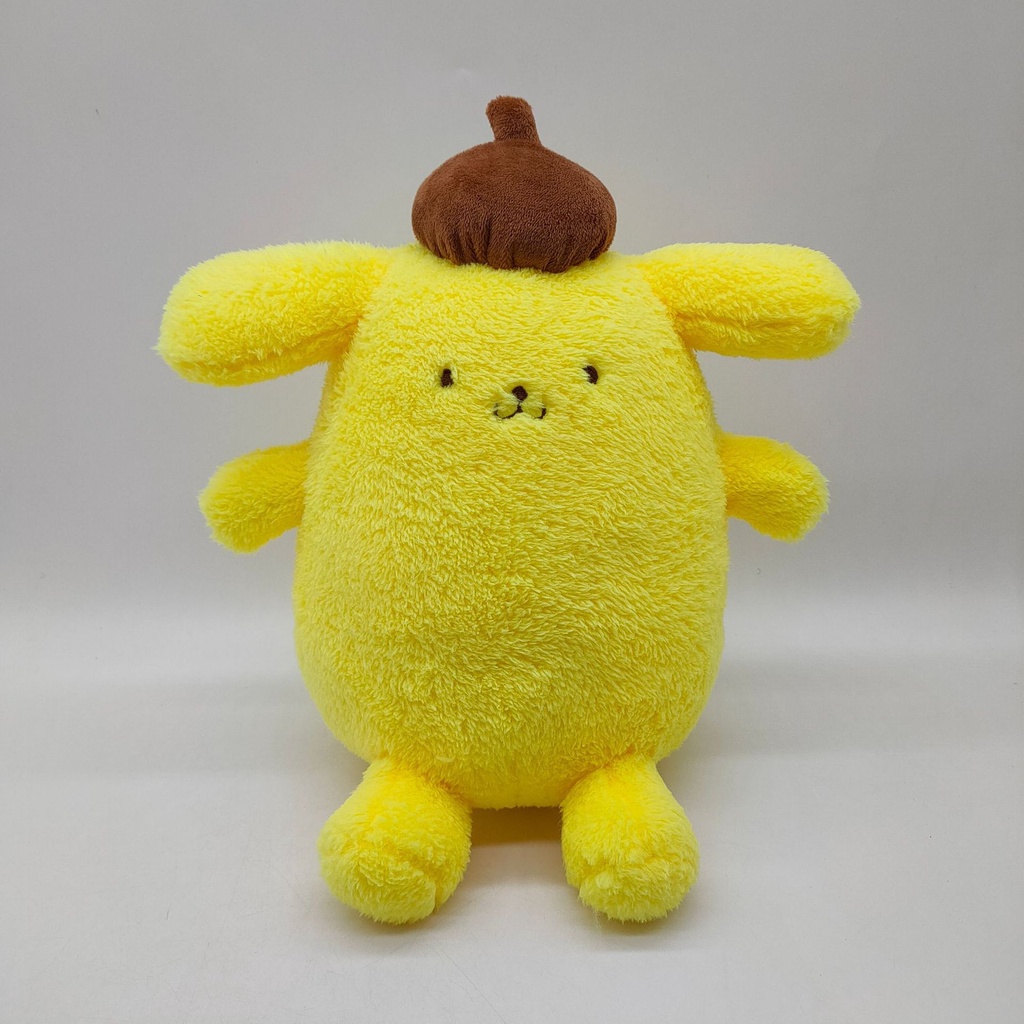 Indah 30 cm Sanrio Pom Pom Purin Mainan Mewah Plushy Boneka Anjing Kuning Boneka Anak Hadiah Natal