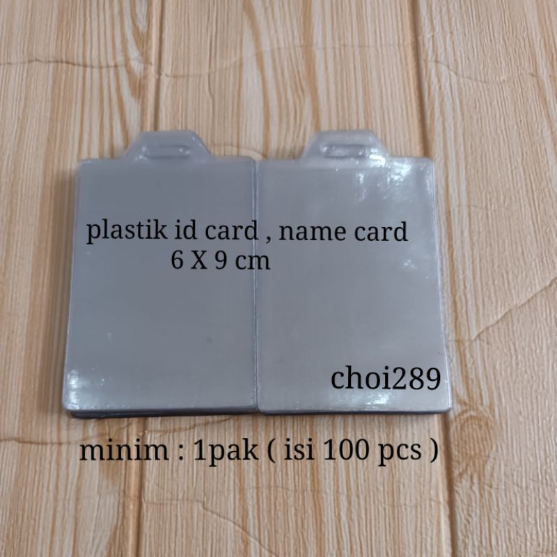 

plastik name teg , plastik id card , plastik name card 6 X 9cm