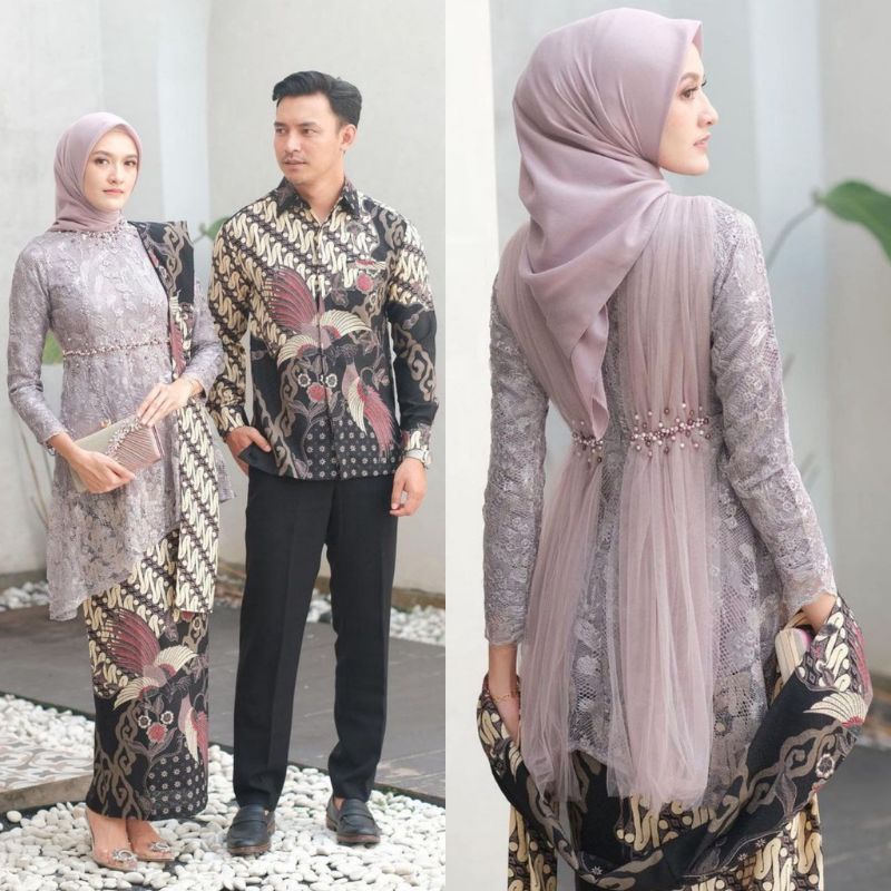 SET/COUPLE KEBAYA TUNIK/KEMEJA BATIK