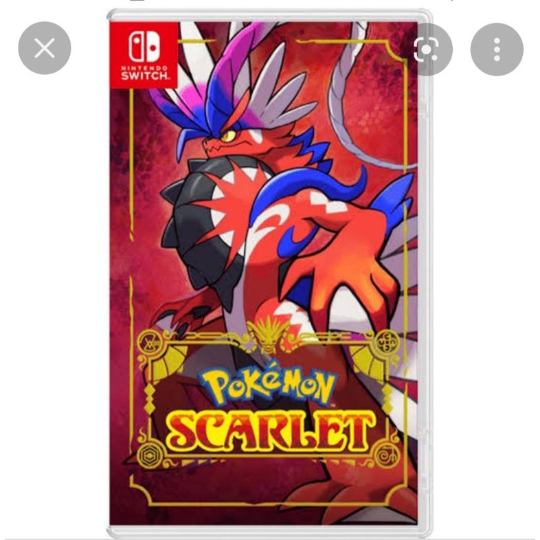 Nintendo Switch Pokemon SCARLET / Pokemon VIOLET