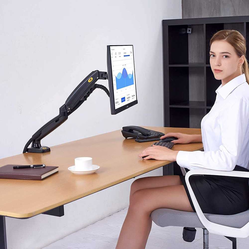 Bracket Monitor Komputer 17'-30' Flexible Moving