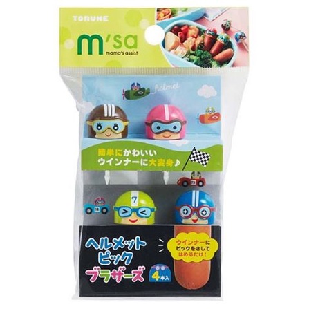 Tusuk Bento (Torune) Food Pick Bekal bentuk Helm