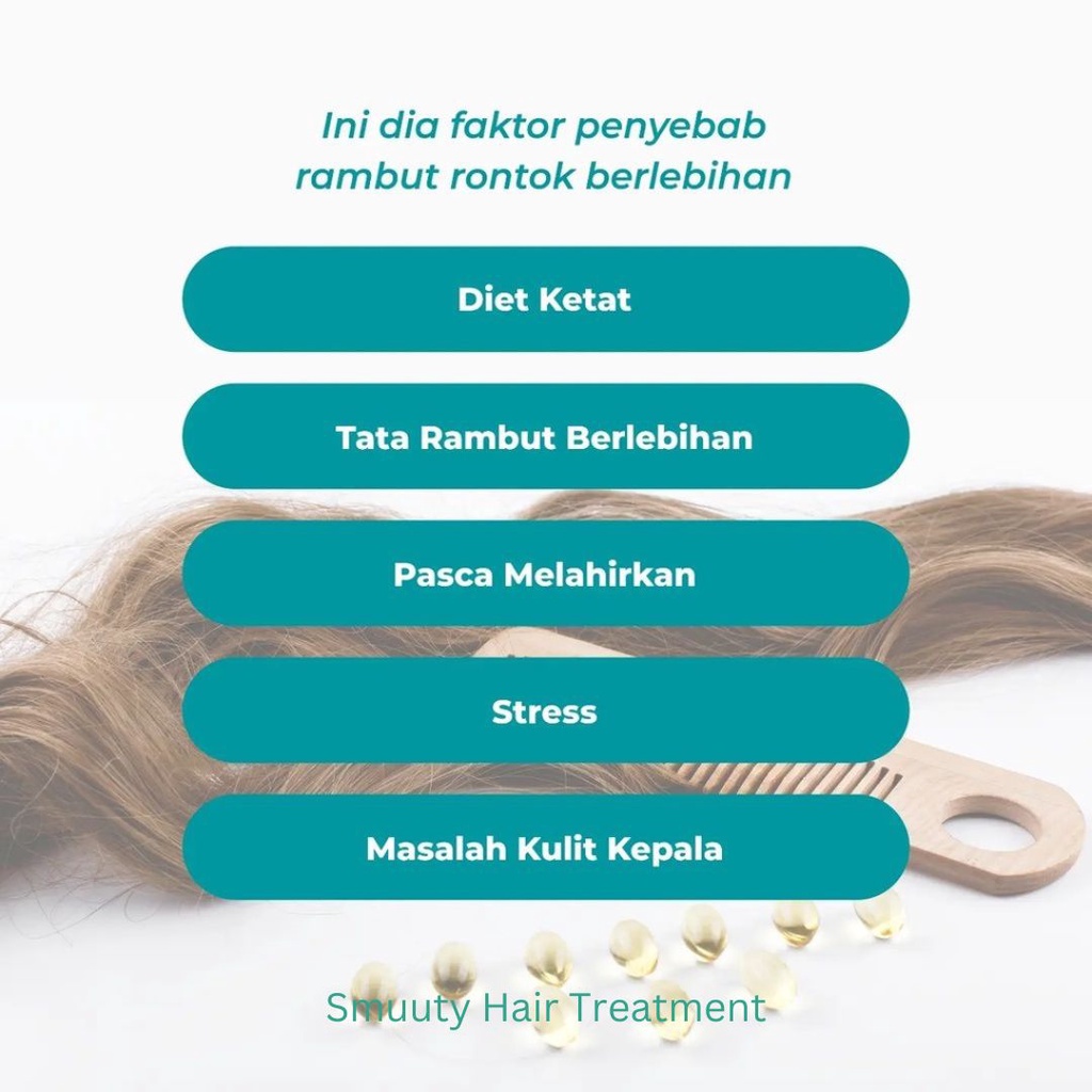 Smuuty Hair Treatment Bonus Emas Asli Murni 24 Karat