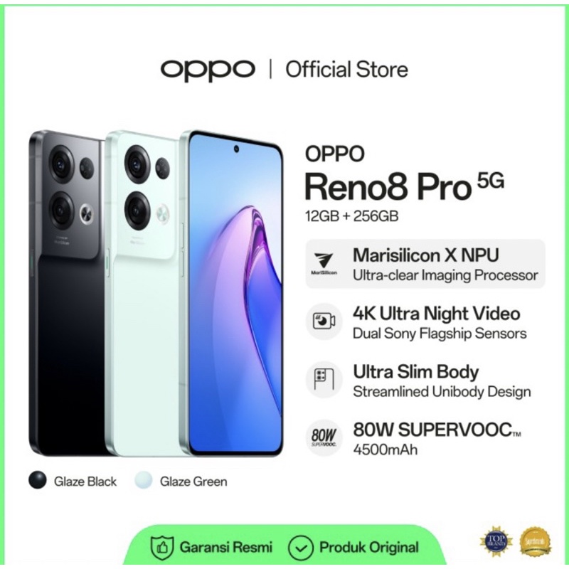 OPPO Reno 8 Pro 5G 12/256Gb Ultra Slim Body