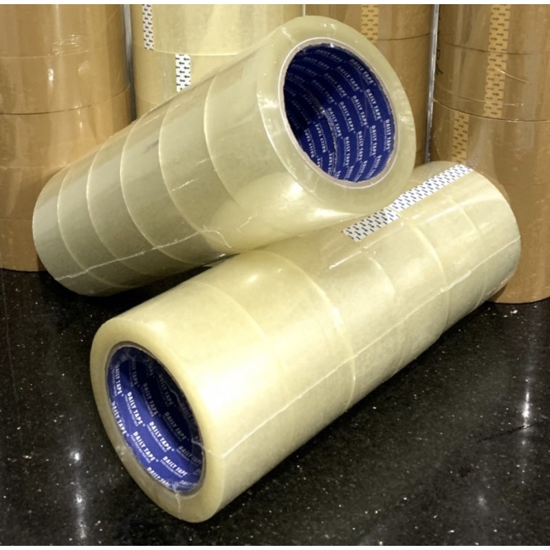 

Lakban selotip 2 Inch 100 Yard Daily Tape Kualitas Setara Daimaru Tebal ORIGINAL Perekat Alat Tulis