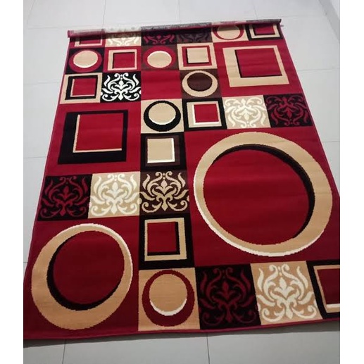 Karpet Permadani Minimalis 155x115 Mini Bawah Meja Ambal Termurah