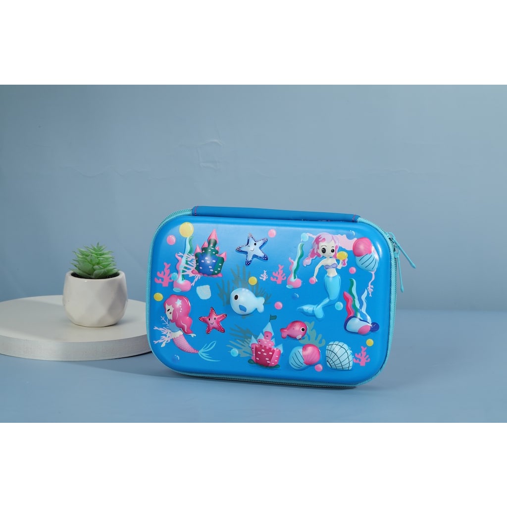

Tempat Pensil Anak Perempuan 3D Cute Unicorn/Mermaid ATK170