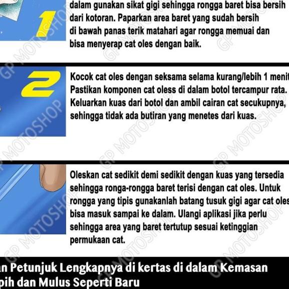 PENGHILANG BARET MOBIL CAT OLES WULING STARRY BLACK HITAM METALIK