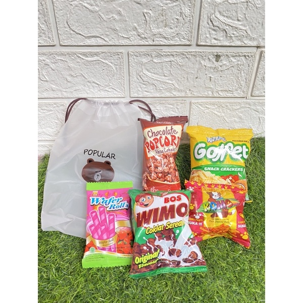 

Bingkisan Ulang Tahun Anak / Souvenir Ultah Anak / Snack Ringan / Chiki Anak