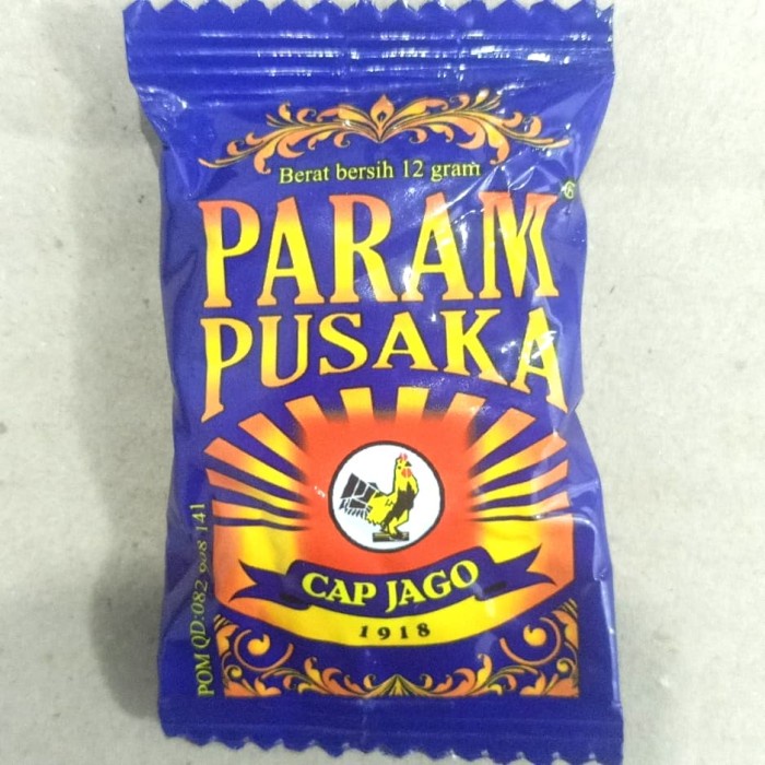 TERMURAH PAKET ISI 10 PCS PARAM PUSAKA CAP JAGO 12 GRAM / PAREM PEGAL LINU