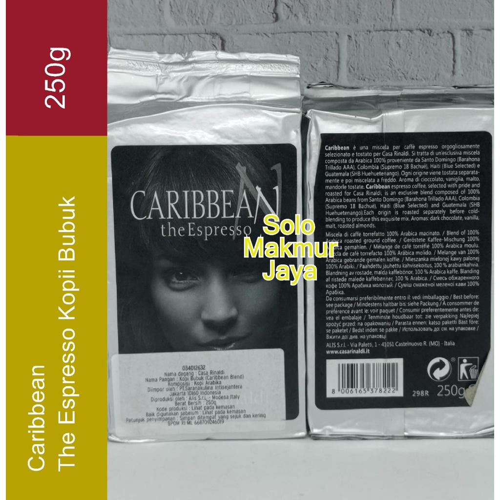 Jual Casa Rinaldi Caribbean the Espresso / Caribbean Blen Kopi Arabika