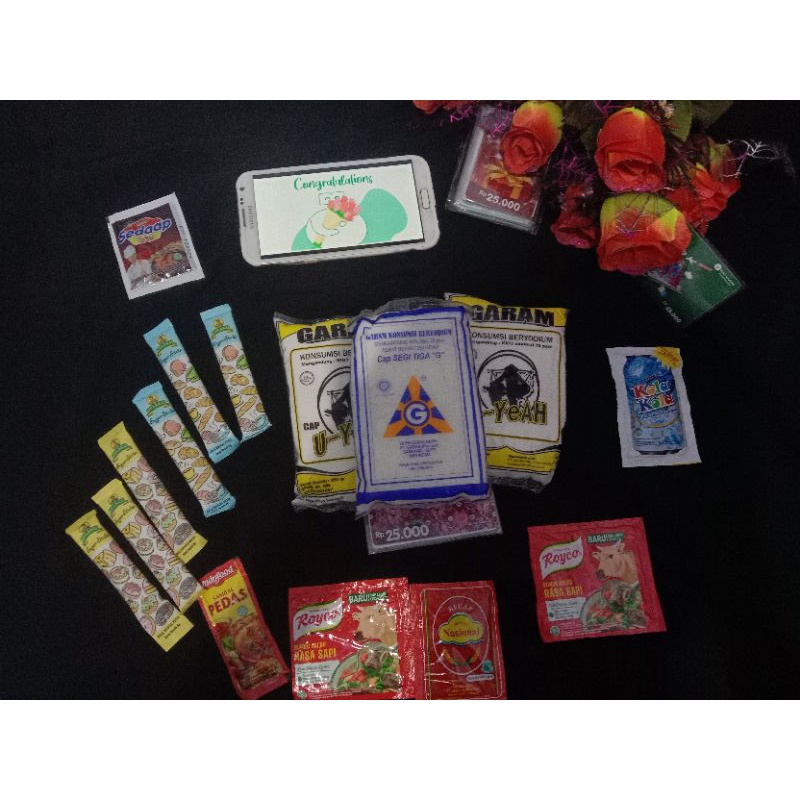 

Paket bumbu masak Indomaret free exclusive card ultra bibit edisi 2.5