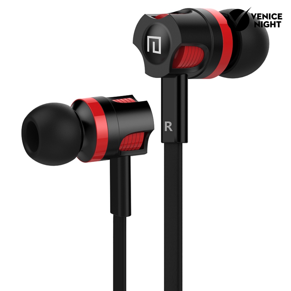 (VNEP) (Berkabel) Stereo In-Ear Earphone Headphone dengan Mikrofon Headset Gaming untuk Ponsel